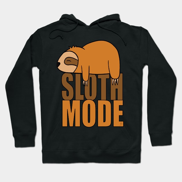 Sloth Mode Hoodie by GarryVaux